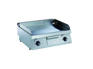 Elektro Chrom Grillplatte Glatt 800 x 700 mm
